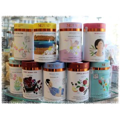 Paper Cans filled with 24 Teabags